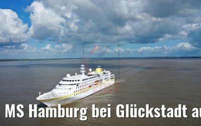 MS Hamburg bei Glückstadt auf der Elbe 07.05.2019 MS Hamburg bei Glückstadt auf der Elbe 07.05.2019