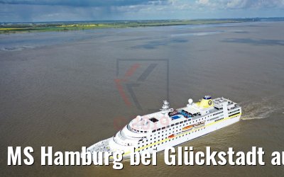 MS Hamburg bei Glückstadt auf der Elbe 07.05.2019 MS Hamburg bei Glückstadt auf der Elbe 07.05.2019