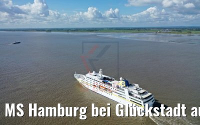 MS Hamburg bei Glückstadt auf der Elbe 07.05.2019 MS Hamburg bei Glückstadt auf der Elbe 07.05.2019