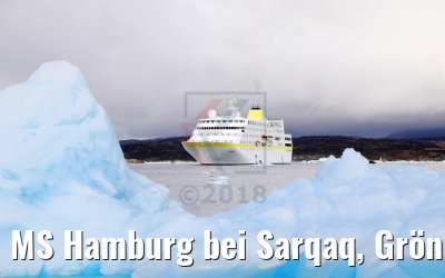 MS Hamburg bei Sarqaq, Grönland MS Hamburg bei Sarqaq, Grönland