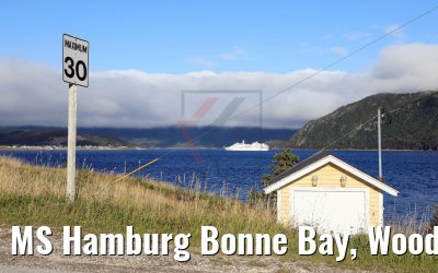 MS Hamburg Bonne Bay, Woody Point, Newfoundland MS Hamburg Bonne Bay, Woody Point, Newfoundland