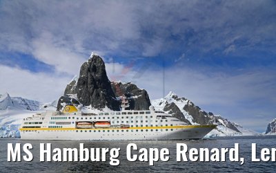 MS Hamburg Cape Renard, Lemaire Channel, Antarctic 10.01.2017 MS Hamburg Cape Renard, Lemaire Channel, Antarctic 10.01.2017