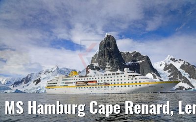 MS Hamburg Cape Renard, Lemaire Channel, Antarctic 10.01.2017 MS Hamburg Cape Renard, Lemaire Channel, Antarctic 10.01.2017
