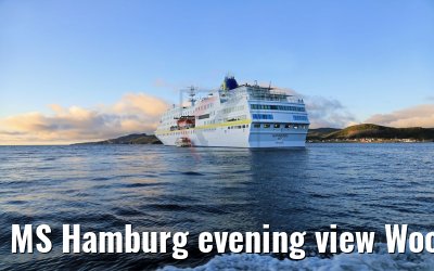 MS Hamburg evening view Woody Point MS Hamburg evening view Woody Point
