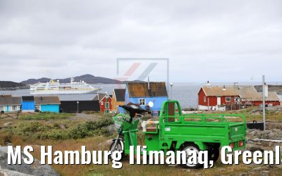 MS Hamburg Ilimanaq, Greenland MS Hamburg Ilimanaq, Greenland