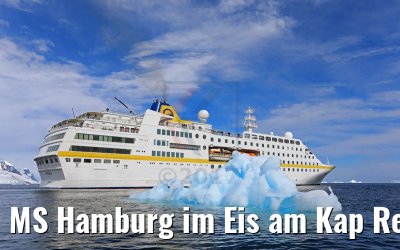 MS Hamburg im Eis am Kap Renard Antarktis 10.01.2017 MS Hamburg im Eis am Kap Renard Antarktis 10.01.2017