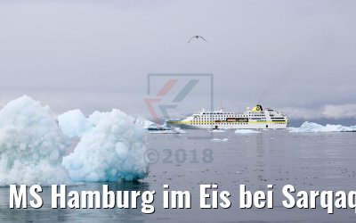 MS Hamburg im Eis bei Sarqaq, Grönland MS Hamburg im Eis bei Sarqaq, Grönland