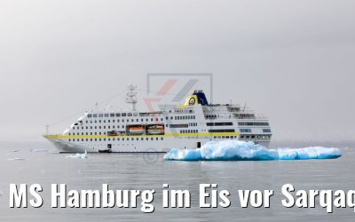 MS Hamburg im Eis vor Sarqaq, Grönland MS Hamburg im Eis vor Sarqaq, Grönland