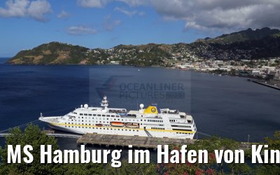 MS Hamburg im Hafen von Kingstown St. Vincent 25.01.2015 MS Hamburg im Hafen von Kingstown St. Vincent 25.01.2015