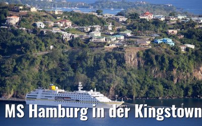 MS Hamburg in der Kingstown Bay 25.01.2015 MS Hamburg in der Kingstown Bay 25.01.2015
