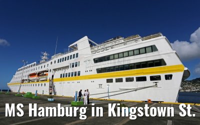 MS Hamburg in Kingstown St. Vincent 25.01.2015 MS Hamburg in Kingstown St. Vincent 25.01.2015
