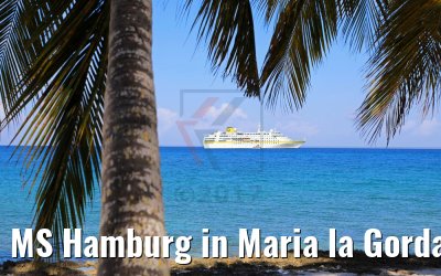 MS Hamburg in Maria la Gorda, Kuba 01.12.2017 MS Hamburg in Maria la Gorda, Kuba 01.12.2017