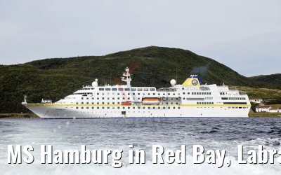 MS Hamburg in Red Bay, Labrador MS Hamburg in Red Bay, Labrador