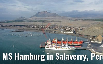MS Hamburg in Salaverry, Peru 07.02.2019 MS Hamburg in Salaverry, Peru 07.02.2019