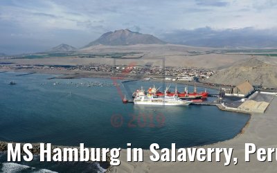 MS Hamburg in Salaverry, Peru 07.02.2019 MS Hamburg in Salaverry, Peru 07.02.2019