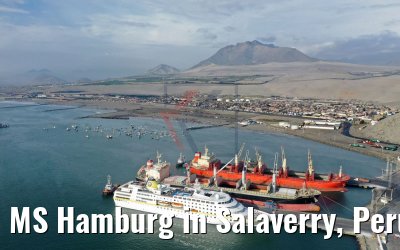 MS Hamburg in Salaverry, Peru 07.02.2019 MS Hamburg in Salaverry, Peru 07.02.2019