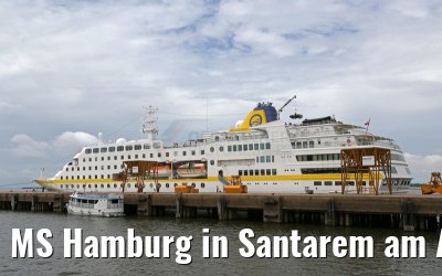 MS Hamburg in Santarem am Amazonas 15.01.2015 MS Hamburg in Santarem am Amazonas 15.01.2015