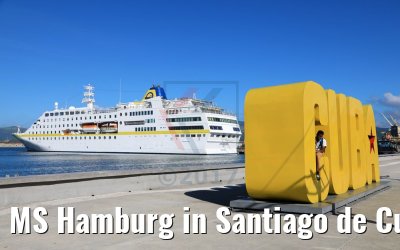 MS Hamburg in Santiago de Cuba 05.12.2017 MS Hamburg in Santiago de Cuba 05.12.2017
