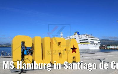 MS Hamburg in Santiago de Cuba 05.12.2017 MS Hamburg in Santiago de Cuba 05.12.2017