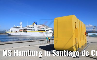 MS Hamburg in Santiago de Cuba 05.12.2017 MS Hamburg in Santiago de Cuba 05.12.2017