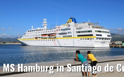 MS Hamburg in Santiago de Cuba 05.12.2017 MS Hamburg in Santiago de Cuba 05.12.2017