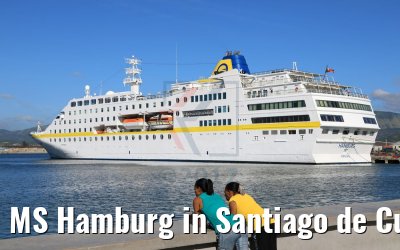 MS Hamburg in Santiago de Cuba 05.12.2017 MS Hamburg in Santiago de Cuba 05.12.2017