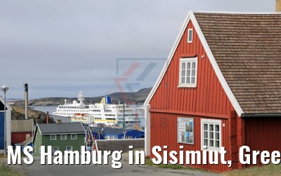 MS Hamburg in Sisimiut, Greenland MS Hamburg in Sisimiut, Greenland