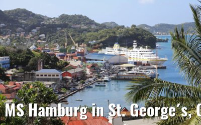MS Hamburg in St. George´s, Grenada 12.02.2018 MS Hamburg in St. George´s, Grenada 12.02.2018