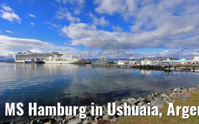 MS Hamburg in Ushuaia, Argentina 13.01.2017 MS Hamburg in Ushuaia, Argentina 13.01.2017