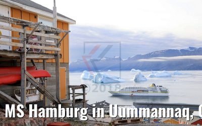 MS Hamburg in Uummannaq, Grönland MS Hamburg in Uummannaq, Grönland