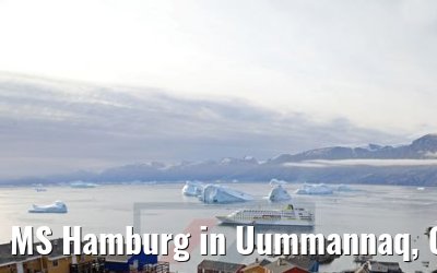 MS Hamburg in Uummannaq, Grönland MS Hamburg in Uummannaq, Grönland