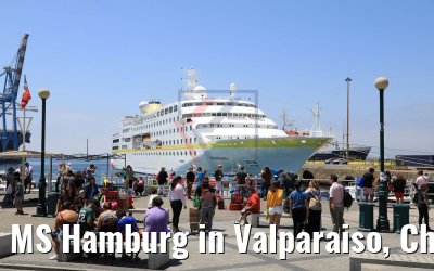 MS Hamburg in Valparaiso, Chile 31.01.2019 MS Hamburg in Valparaiso, Chile 31.01.2019
