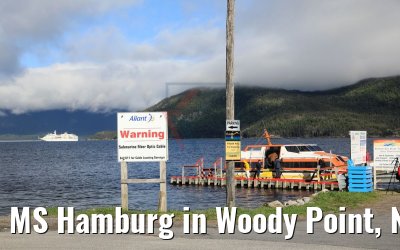 MS Hamburg in Woody Point, Newfoundland MS Hamburg in Woody Point, Newfoundland