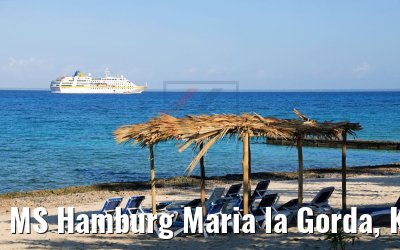 MS Hamburg Maria la Gorda, Kuba 01.12.2017 MS Hamburg Maria la Gorda, Kuba 01.12.2017
