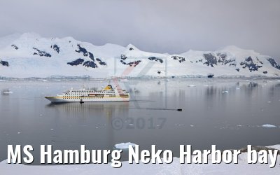 MS Hamburg Neko Harbor bay Antarctica 08.01.2017 MS Hamburg Neko Harbor bay Antarctica 08.01.2017