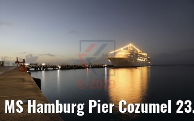 MS Hamburg Pier Cozumel 23.02.2019 MS Hamburg Pier Cozumel 23.02.2019