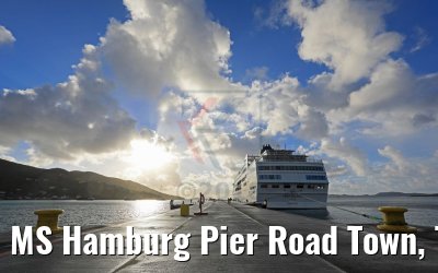 MS Hamburg Pier Road Town, Tortola 17.02.2018 MS Hamburg Pier Road Town, Tortola 17.02.2018