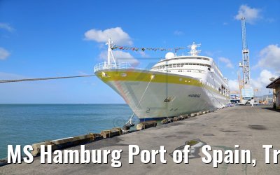 MS Hamburg Port of Spain, Trinidad 11.02.2018 MS Hamburg Port of Spain, Trinidad 11.02.2018