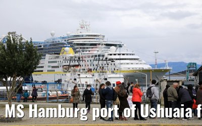MS Hamburg port of Ushuaia fin del mundo 13.01.2017 MS Hamburg port of Ushuaia fin del mundo 13.01.2017