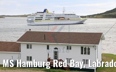 MS Hamburg Red Bay, Labrador, Kanada MS Hamburg Red Bay, Labrador, Kanada