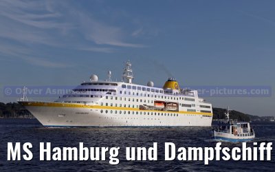 MS Hamburg und Dampfschiff Alexandra Flensburg 30.05.2014 MS Hamburg und Dampfschiff Alexandra Flensburg 30.05.2014