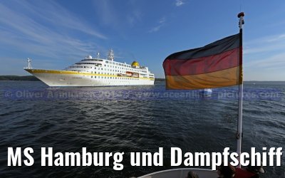 MS Hamburg und Dampfschiff Alexandra Flensburg 30.05.2014 MS Hamburg und Dampfschiff Alexandra Flensburg 30.05.2014