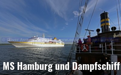 MS Hamburg und Dampfschiff Alexandra Flensburg 30.05.2014 MS Hamburg und Dampfschiff Alexandra Flensburg 30.05.2014
