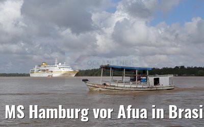 MS Hamburg vor Afua in Brasilien 17.01.2015 MS Hamburg vor Afua in Brasilien 17.01.2015