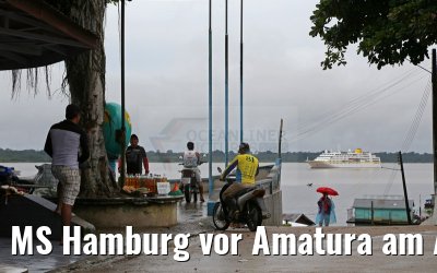 MS Hamburg vor Amatura am Amazonas 10.01.2015 MS Hamburg vor Amatura am Amazonas 10.01.2015
