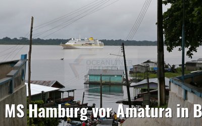 MS Hamburg vor Amatura in Brasilien 10.01.2015 MS Hamburg vor Amatura in Brasilien 10.01.2015