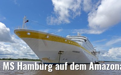 MS Hamburg auf dem Amazonas vor Anori auf Reede 12.01.2015 MS Hamburg auf dem Amazonas vor Anori auf Reede 12.01.2015
