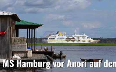 MS Hamburg vor Anori auf dem Amazonas in Brasilien 12.01.2015 MS Hamburg vor Anori auf dem Amazonas in Brasilien 12.01.2015