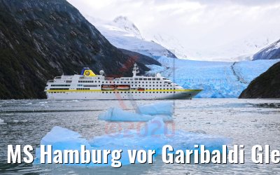 MS Hamburg vor Garibaldi Gletscher, Chile 02.02.2020 MS Hamburg vor Garibaldi Gletscher, Chile 02.02.2020