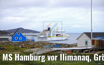 MS Hamburg vor Ilimanaq, Grönland MS Hamburg vor Ilimanaq, Grönland